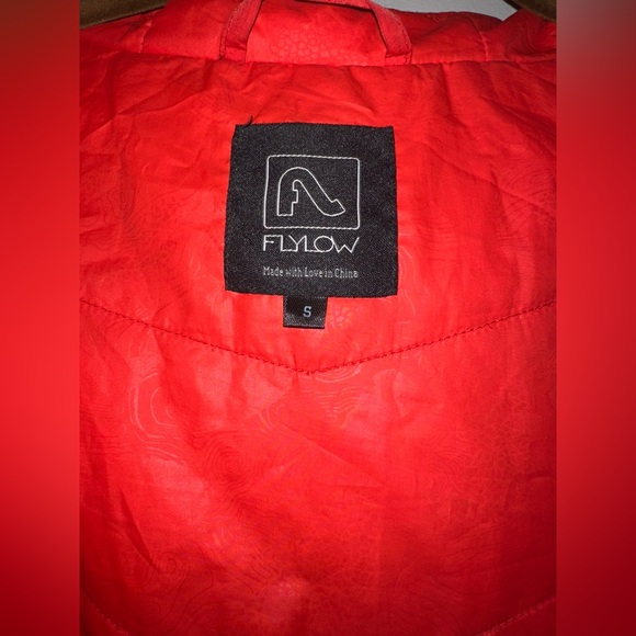 Flylow Avery Jacket - Women’s, Tawny/Hibiscus color, size small style #5360-1900 - Picture 10 of 13